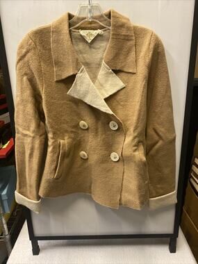 Anthropologie Monogram HRW Haviland Wool Sweater/Coat size M